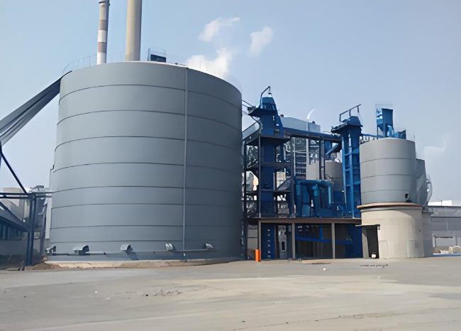 双塔1万吨钢板仓